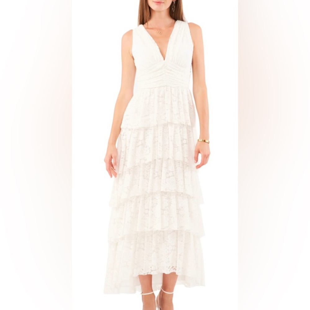 1. State off white dress size 2.